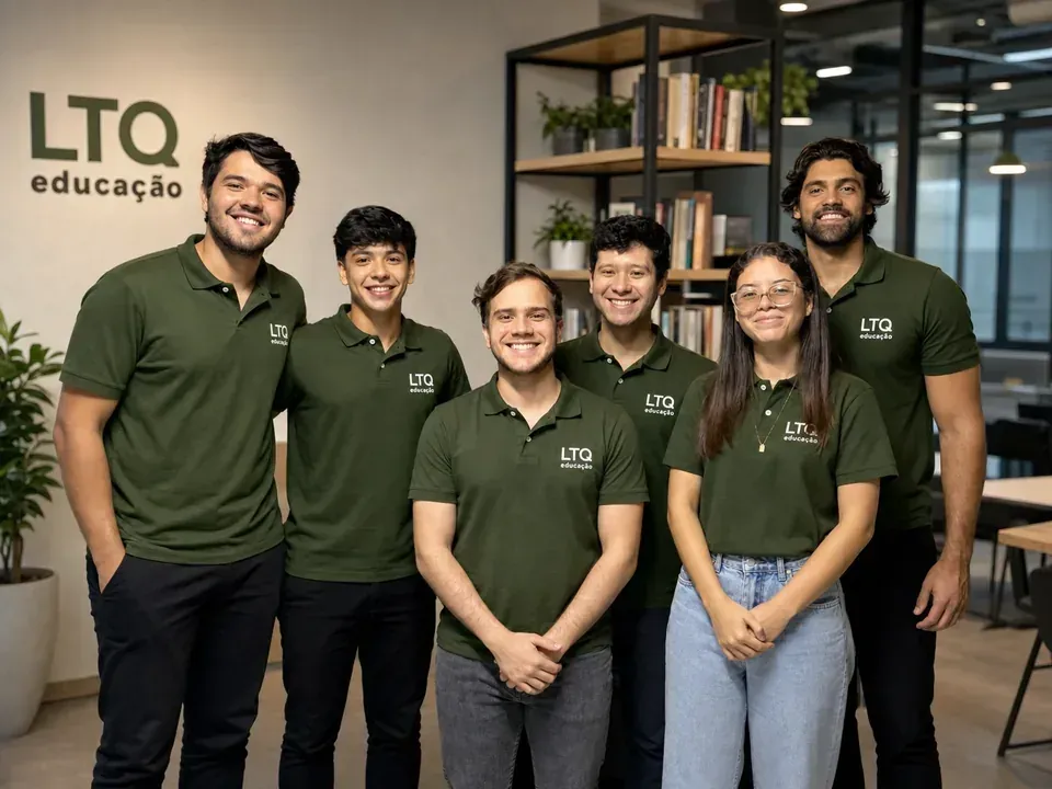 Time da LTQ Educação · parceria com a Bianca